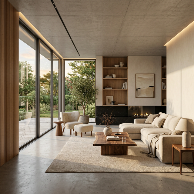 Photorealistic room render