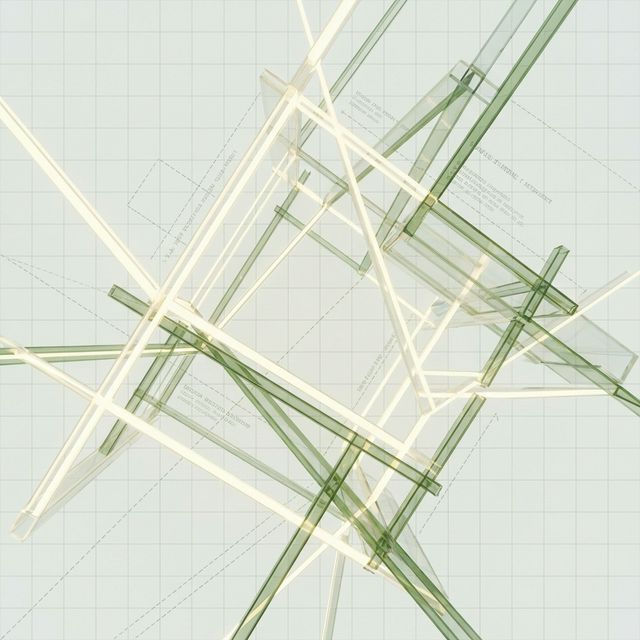 Sterile high-tech architectural lines